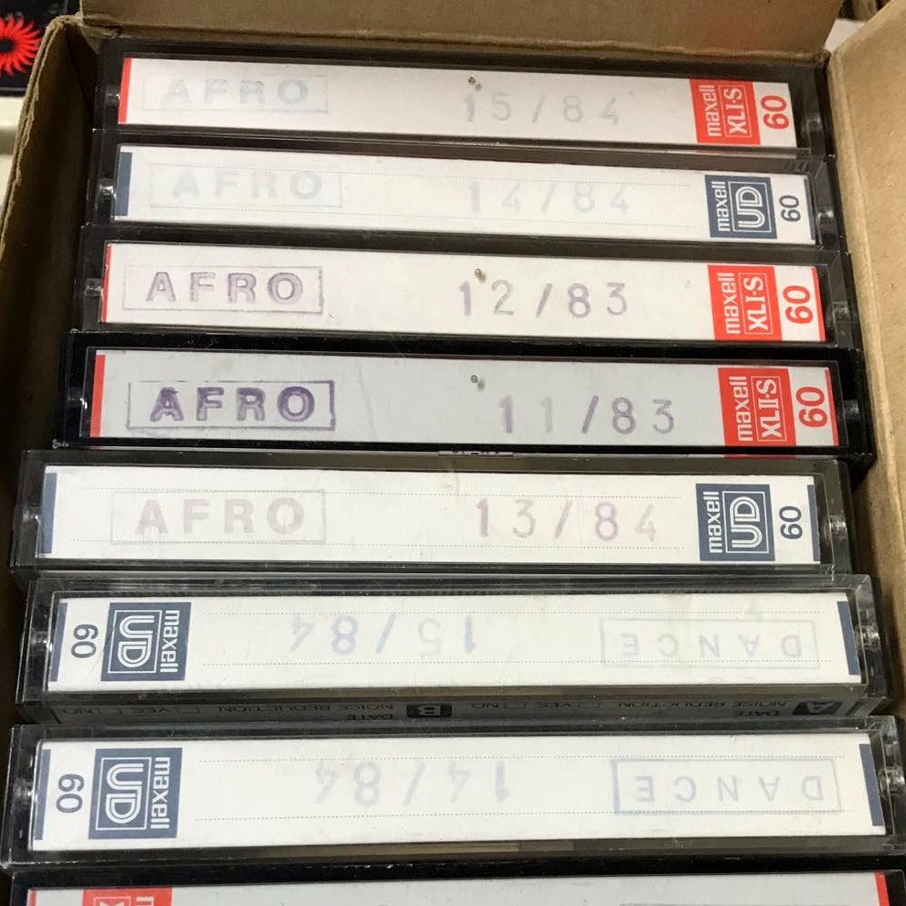 Beppe Loda’s <i>Afro</i> (and <i>Dance</i>) mixtapes. Image via protofuturemusic.com.